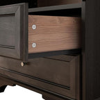 52" Tall Display Cabinet with Glass Doors, Glass Display Case Storage Cabinets - Image 8
