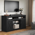 RoyalCraft Farmhouse TV Stand for 65+ Inch TV, Tall Entertainment Center - Image 8