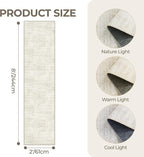 2x8 Runner Rug Non Slip, Washable Hallway Runner Rug, Nursery Room, Soft Runner - Image 2