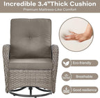 Belord 7 Piece Wicker Patio Furniture Set - Image 4