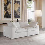 JACH Modular Cloud Sectional Sofa, Love Seat Cloud Couch, Modern Comfy Sofas - Image 3