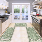 HEBE Boho Kitchen Rugs Set of 3, Non Slip Washable Kitchen Mats - Image 7