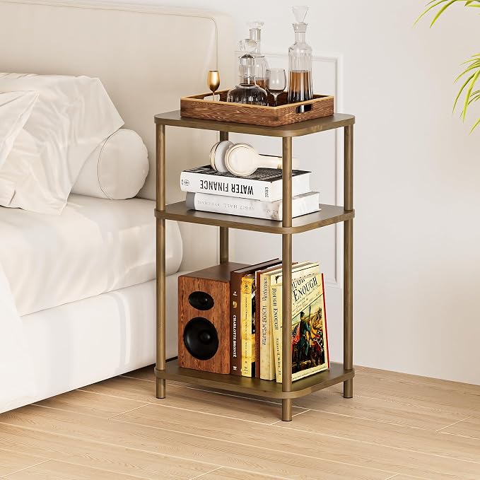 Bamboo End Table, Side Table for Small Space - Image 8