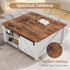 SEDETA 31.5" Lift Top Coffee Table - Image 5