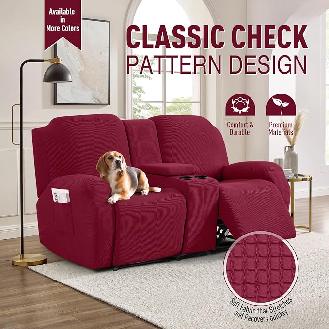 TAOCOCO Loveseat Recliner Cover - Image 2