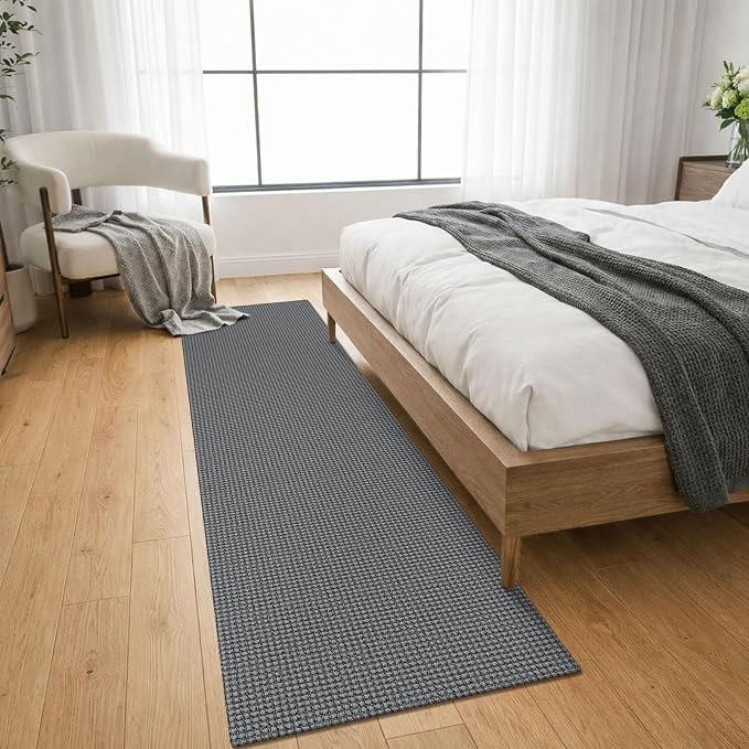 KOZYFLY Cotton Runners for Hallway 2x8, Washable Runner Rug, Woven Non Slip - Image 8