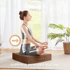 Codi Large Floor Pillow, Meditation Cushions - Image 5