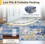 RELEANY Washable 3'x4' Abstract Area Rug - Image 5