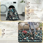 Area Rugs for Living Room, 6x9 Washable Vintage Rug for Bedroom, Non-Slip - Image 8