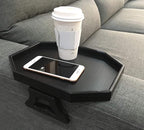 Sofa Arm Clip Table, Armrest Tray Table, Drinks/Remote Control/Snacks Holder … - Image 2