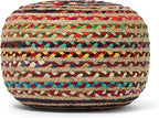REDEARTH · Round Pouf Ottoman - Image 4