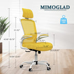 Mimoglad Office Chair, High Back Ergonomic Desk Chair - Image 2