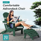 SERWALL Adirondack Chair with Cup Holders - Image 6