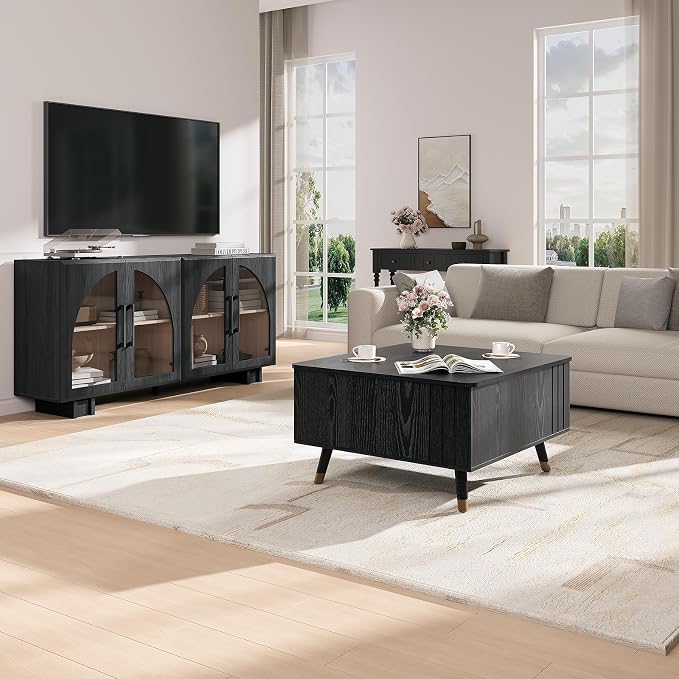 SULIVES Lift Top Coffee Table - Image 8