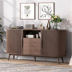 JOINICE 63" Fluted Storage Cabinet by Joinice