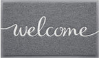 Door Mat Welcome Mat Floor Mat for Entryway, High Traffic Areas | Low Profile by BeneathYourFeet