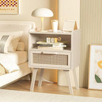 Lerliuo Rattan Nightstands Set of 2 - Image 7