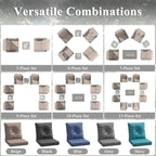 2-Seat Modern Patio Furniture Set - Image 9