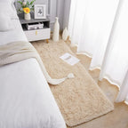 Chicrug Soft Runner Rugs for Bedroom Living Room Plush Fluffy Rug 2x7 | Shag - Image 4