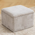 Cube Storage Ottoman, Ottoman Footstool - Image 7