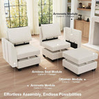 Belffin Modular Sectional Sofa Bed - Image 4