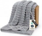 Bedsure Soft Light Grey Throw Blanket by Unknown