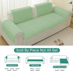 Foxdecor Couch Arm Covers Sofa Armrest Covers, Arm Chair Covers Set of 2 - Image 6