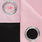 Ombre Grey and Pink Blackout Curtains - Image 7