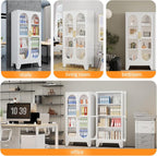 PAOFIN 61" H Locking Display Cabinet - Image 8