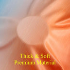 Ombre Orange and Blue Blackout Curtains 52Wx84L Inch Long | Gradient Curtains - Image 8