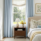 Faux Linen Total Blackout Curtains - Image 6