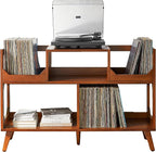 Crosley Furniture Asheville Mid-Century Modern Media Console Record Player Stand by CrosleyFurniture