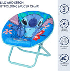 Disney Stitch 19” Frame Folding Toddler Saucer™ Chair - Image 4