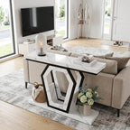 senlin Sofa Table 47.3 Inch Narrow Console Table - Image 4