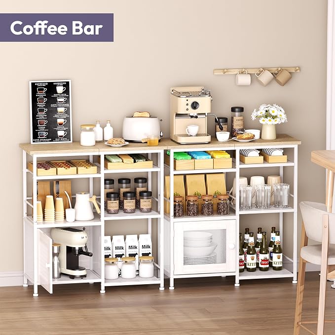 SWTYMIKI Coffee Bar Cabinet Station - Image 4