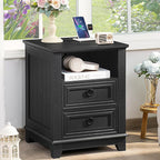 Joaxswe 18" Farmhouse Night Stand by Joaxswe