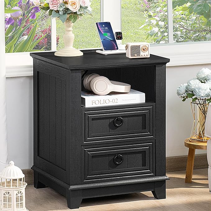 Joaxswe 18" Farmhouse Night Stand by Joaxswe