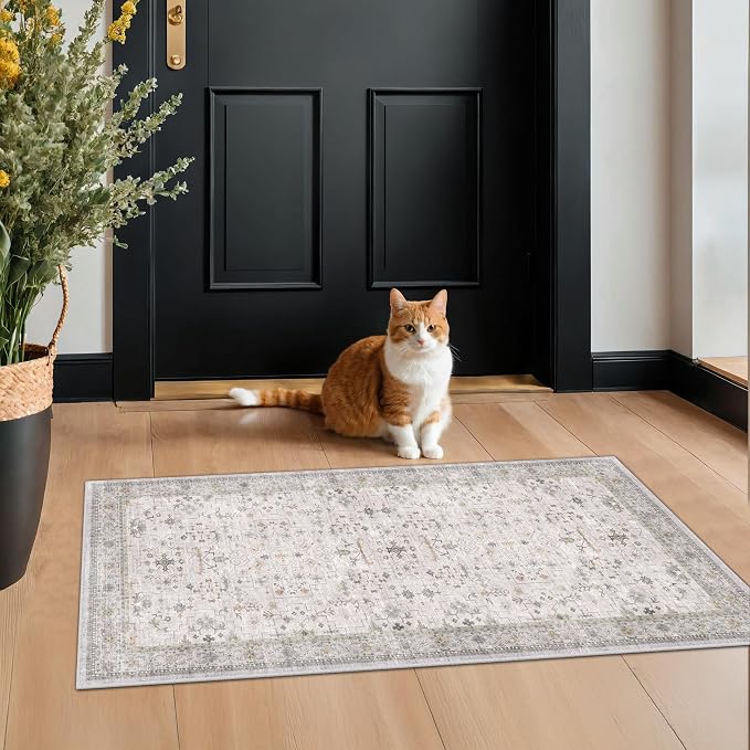 Boho Bathroom Rug 2x4 - Image 3