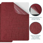 WILDREEDS 2 Pcs 8 x11 Inch Linen Repair Patches, Self-Adhesive Fabric Patch - Image 3