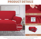 Easy-Going 100% Waterproof Loveseat Couch Cover Stretch Jacquard Sofa Cover | - Image 4