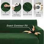 Arfntevss Stretch Sectional Couch Covers L Shaped Corner Sectional Sofa Cover - Image 5