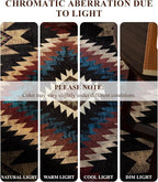 Rustic Cabin Area Rug for Bedroom 6x9, Machine Washable Lodge Bear Rug - Image 8