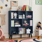 LEYAOYAO 8 Cube Bookshelf, 3 Tier Bookcase - Image 8