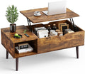 OLIXIS Wooden Coffee Table, Lift Top Coffee Table by OLIXIS