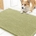 OLANLY Dog Door Mat for Muddy Paws 24x16, Super Absorbent Chenille Mud Mat | by OLANLY
