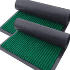 OLANLY 2-Pack Front Door Mats 47x23, Waterproof Heavy-Duty Doormats | Green by OLANLY