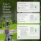 Brightech Ambience Hybrid Outdoor String Lights - Image 2