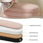 Busaurus Storage Ottoman Bench 49.2 Inch Upholstered Fabric Storage Bench - Image 4