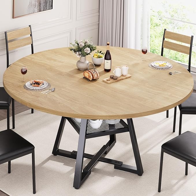 Jocoevol 51'' Round Dining Table by JOCOEVOL