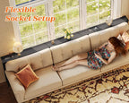 SUPERJARE 102 Inch Sofa Table - Image 7
